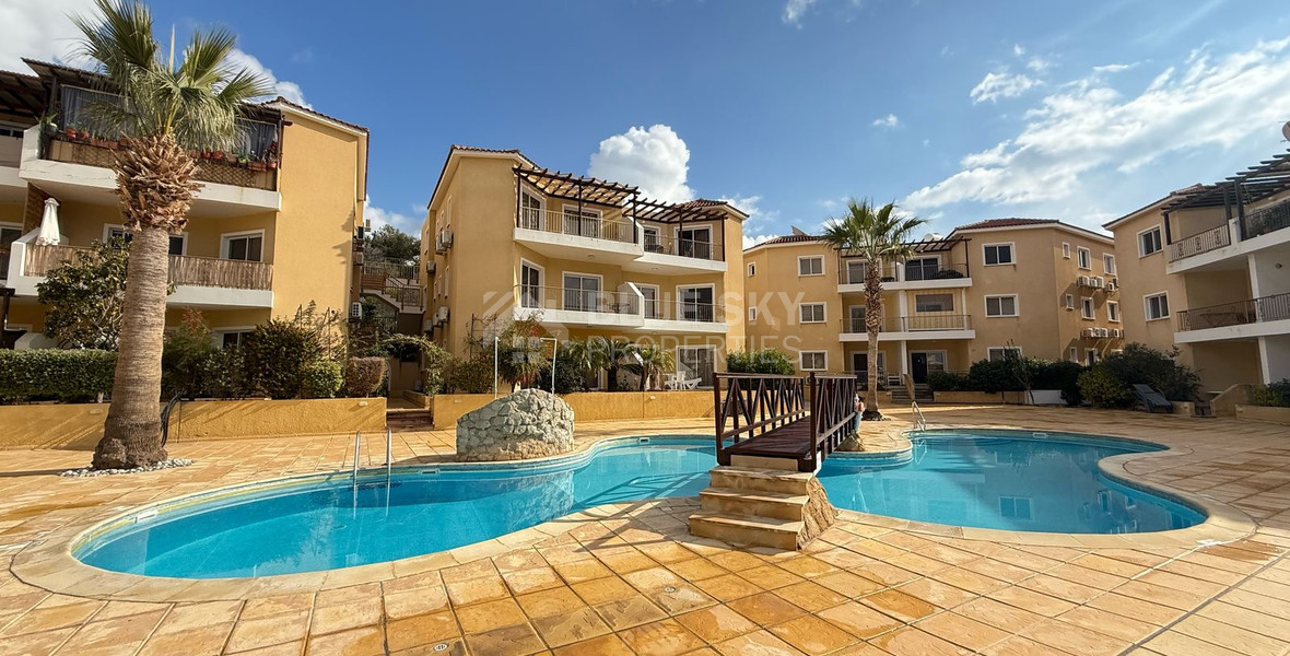 Bright Two Bedroom Apartment for Sale in Universal, Paphos