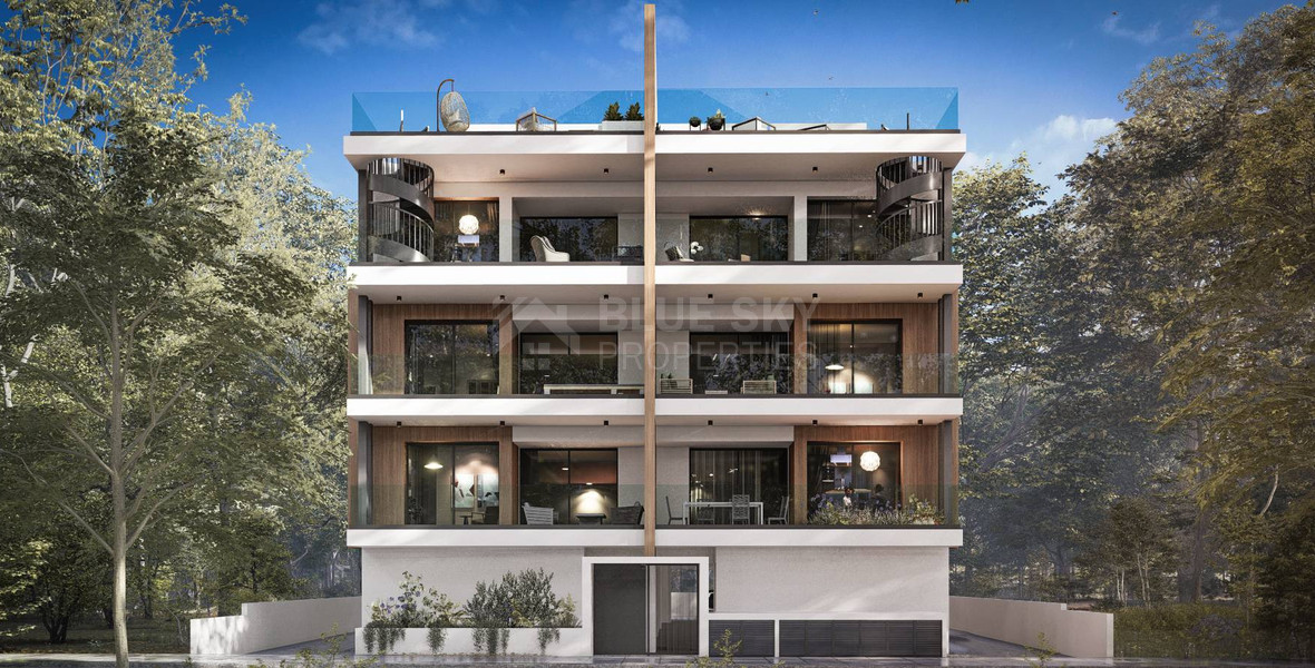 Modern 2-Bedroom Apartment with Spacious Veranda in  Agios Spyridonas, Limassol