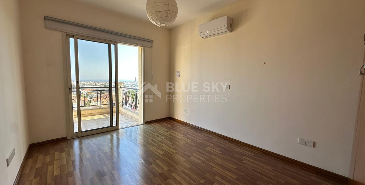For Rent Spacious Unfurnished three-Bedroom Maisonette with Sea Views in Agios Athanasios