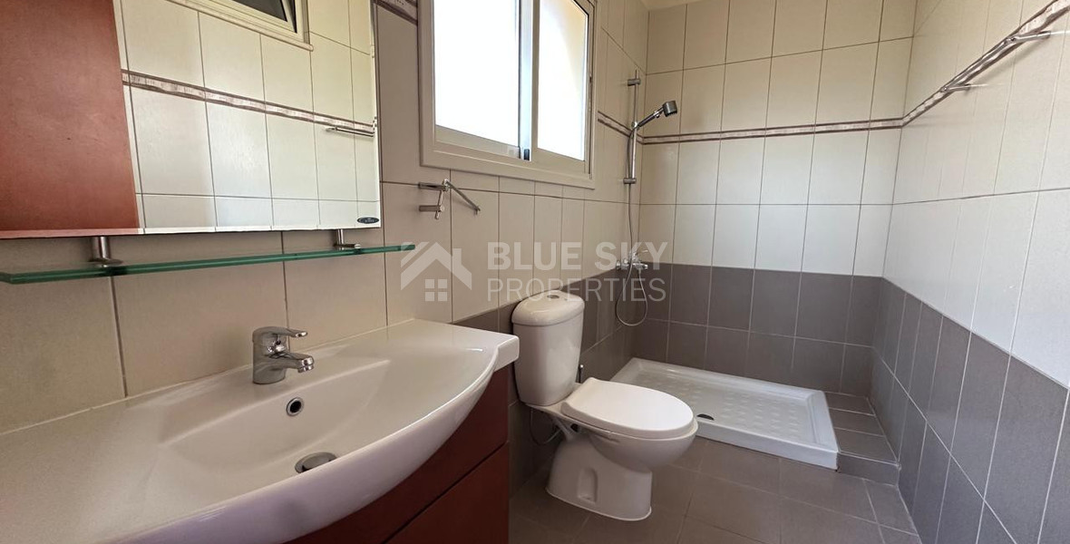For Rent Spacious Unfurnished three-Bedroom Maisonette with Sea Views in Agios Athanasios