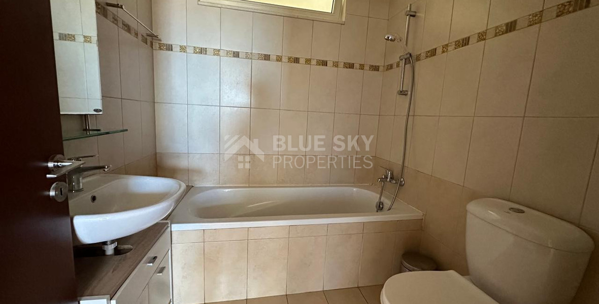 For Rent Spacious Unfurnished three-Bedroom Maisonette with Sea Views in Agios Athanasios