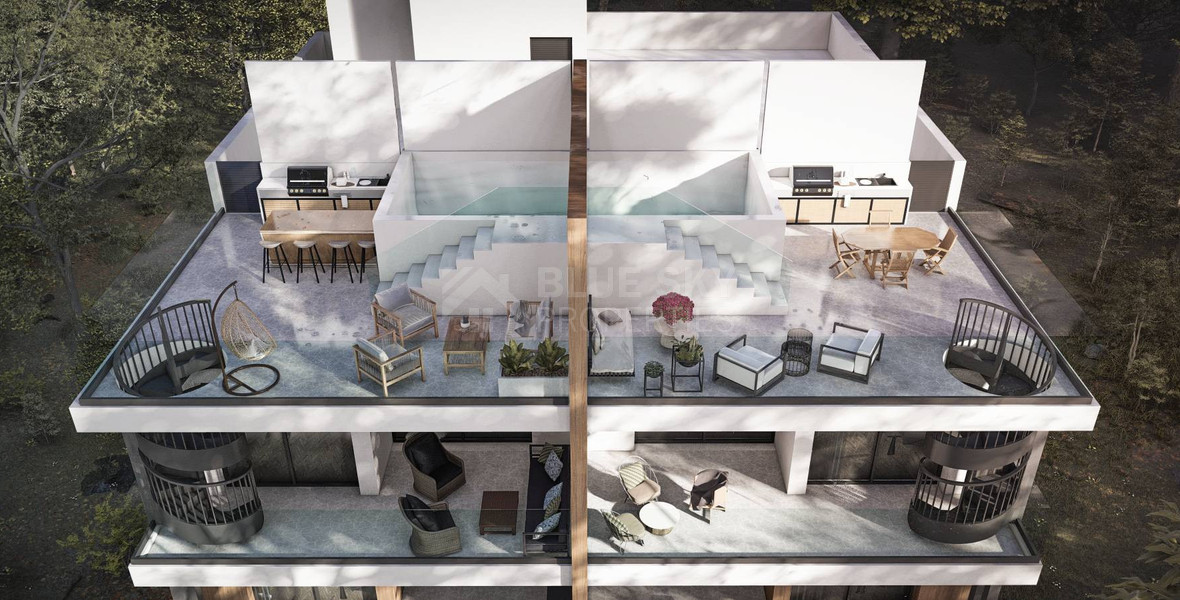 Amazing 3-Bedroom Penthouse with Private Roof Garden  & Swimming Pool| Agios Spyridonas, Limassol