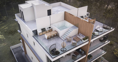 Amazing 3-Bedroom Penthouse with Private Roof Garden  & Swimming Pool| Agios Spyridonas, Limassol