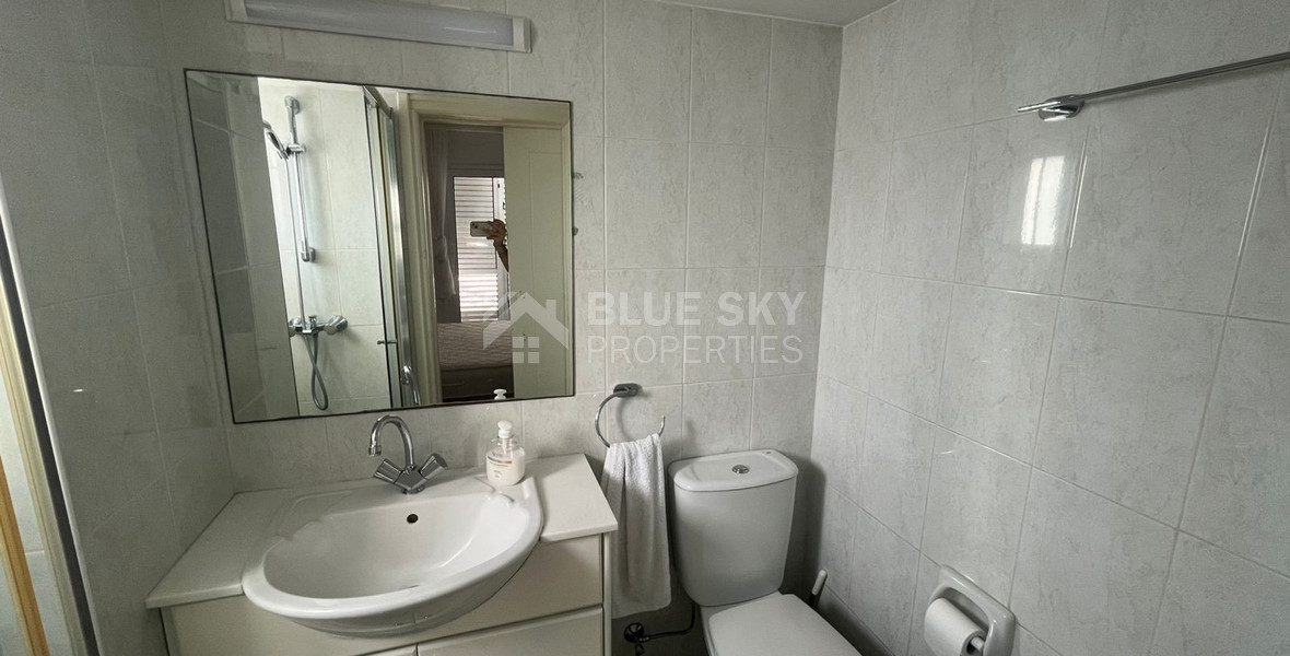 Fully Furnished 2-Bedroom Apartment | 50m from the Beach | Germasogeia, Limassol