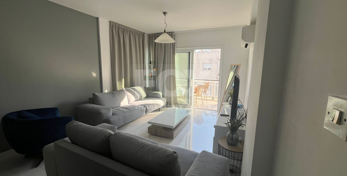 Fully Furnished 2-Bedroom Apartment | 50m from the Beach | Germasogeia, Limassol