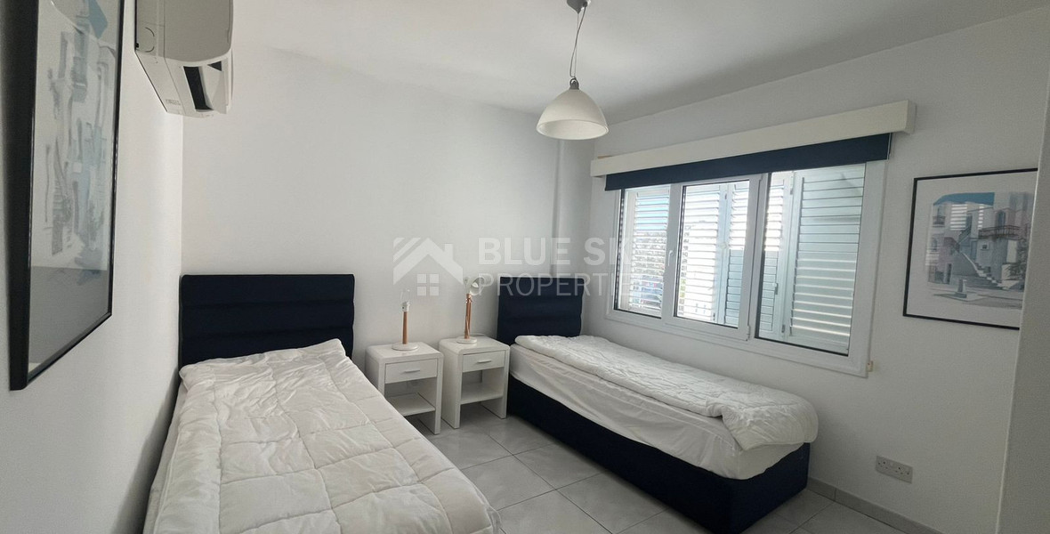 Fully Furnished 2-Bedroom Apartment | 50m from the Beach | Germasogeia, Limassol