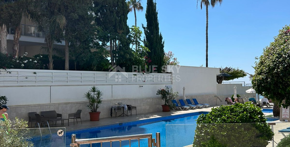 Fully Furnished 2-Bedroom Apartment | 50m from the Beach | Germasogeia, Limassol