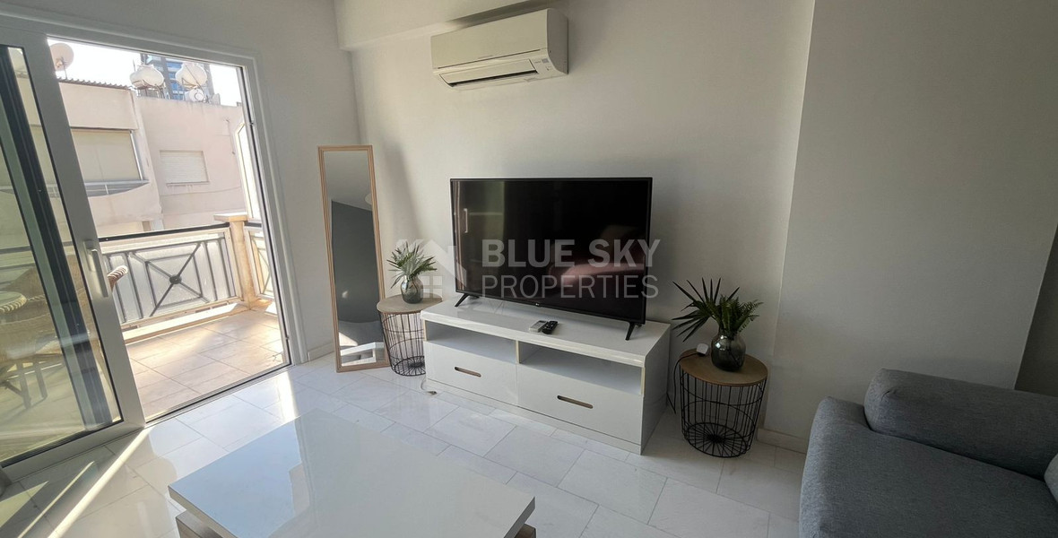 Fully Furnished 2-Bedroom Apartment | 50m from the Beach | Germasogeia, Limassol