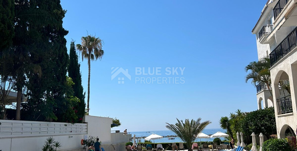 Fully Furnished 2-Bedroom Apartment | 50m from the Beach | Germasogeia, Limassol