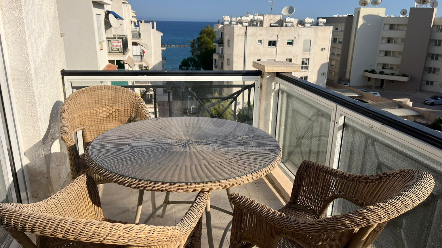 Fully Furnished 2-Bedroom Apartment | 50m from the Beach | Germasogeia, Limassol