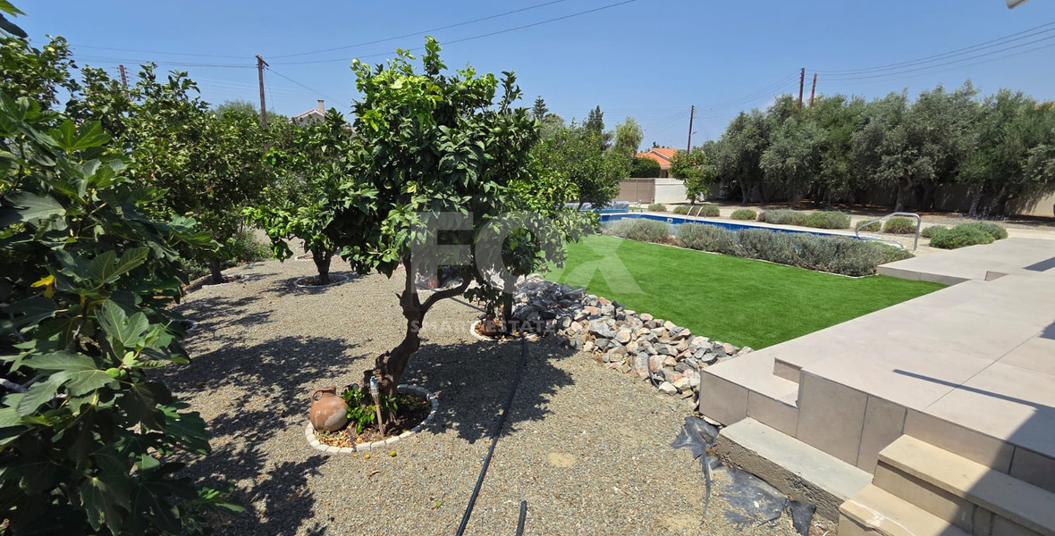 Four-Bedroom House for Rent in Moni, Limassol with Private Pool and Large Garden