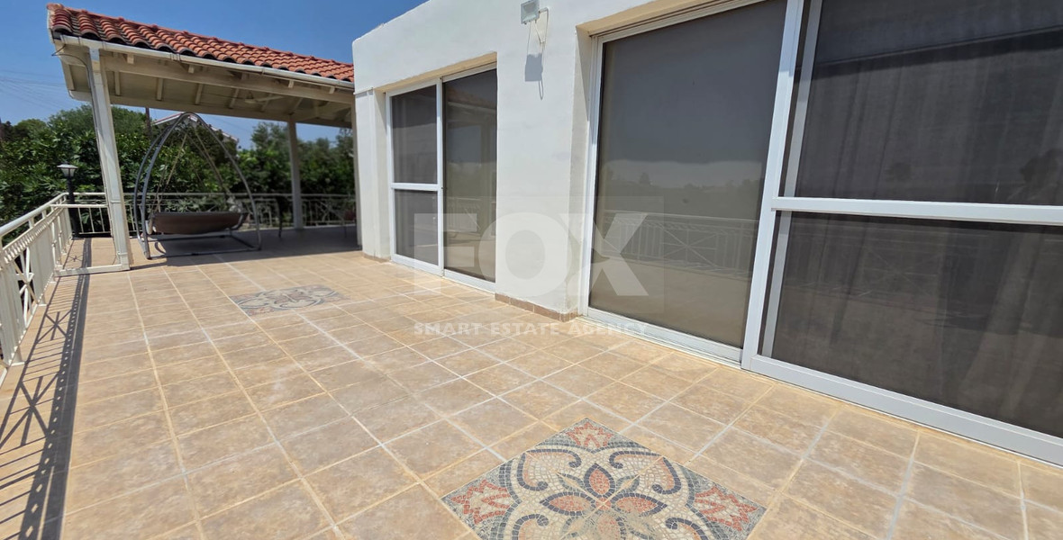 Four-Bedroom House for Rent in Moni, Limassol with Private Pool and Large Garden