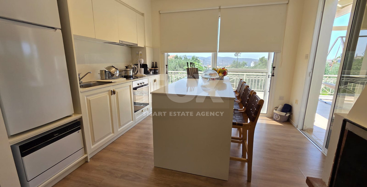 Four-Bedroom House for Rent in Moni, Limassol with Private Pool and Large Garden