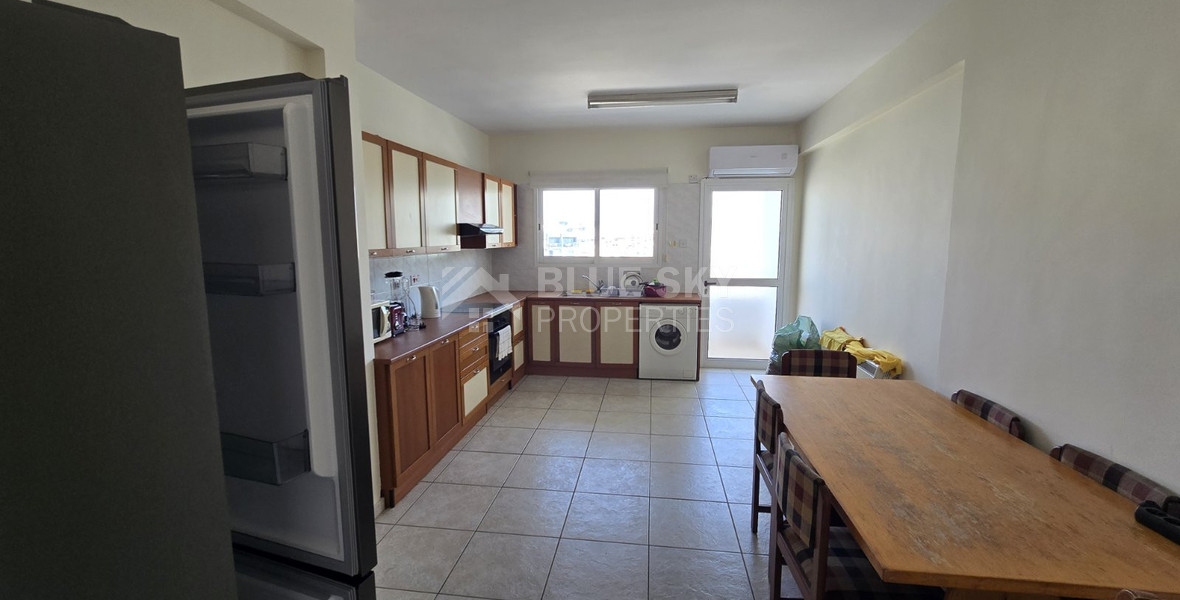 Three-Bedroom Seafront Apartment for Rent | Prime Limassol Coastal Road