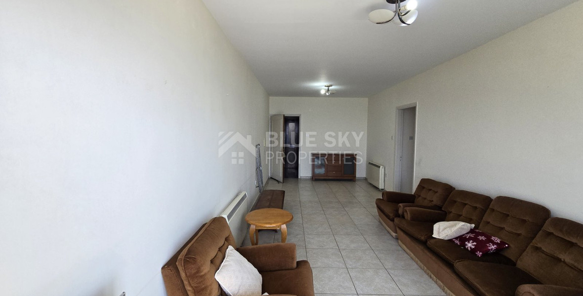 Three-Bedroom Seafront Apartment for Rent | Prime Limassol Coastal Road