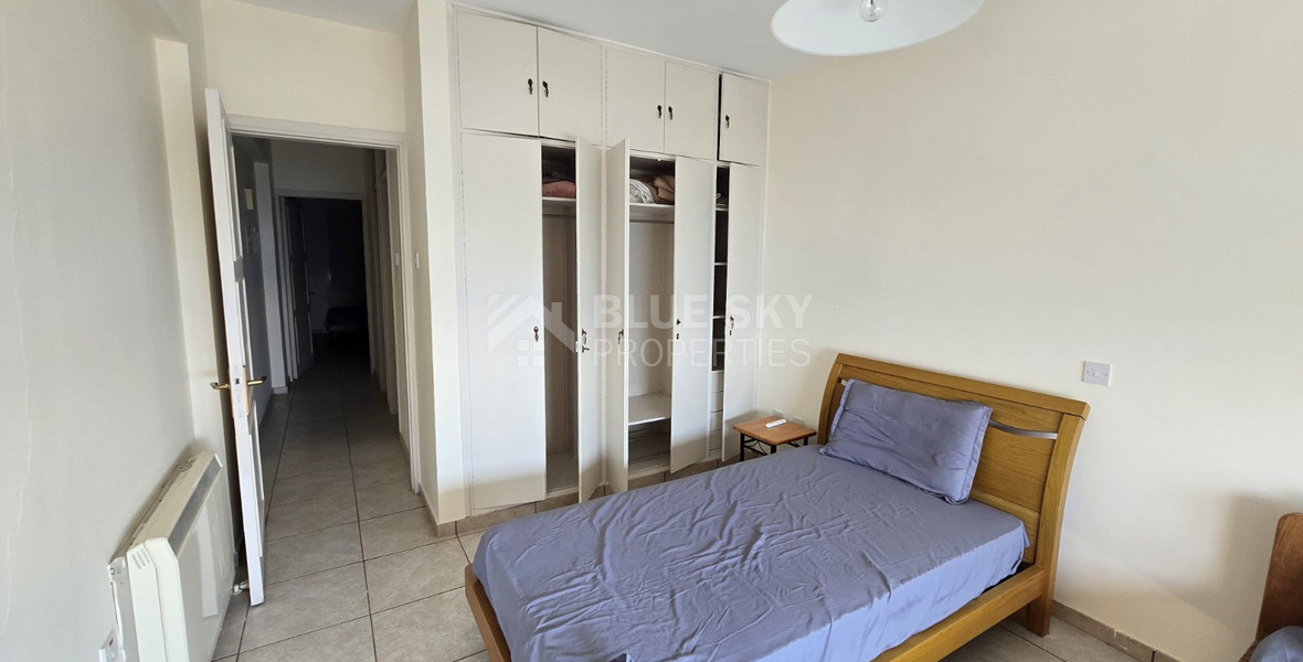 Three-Bedroom Seafront Apartment for Rent | Prime Limassol Coastal Road