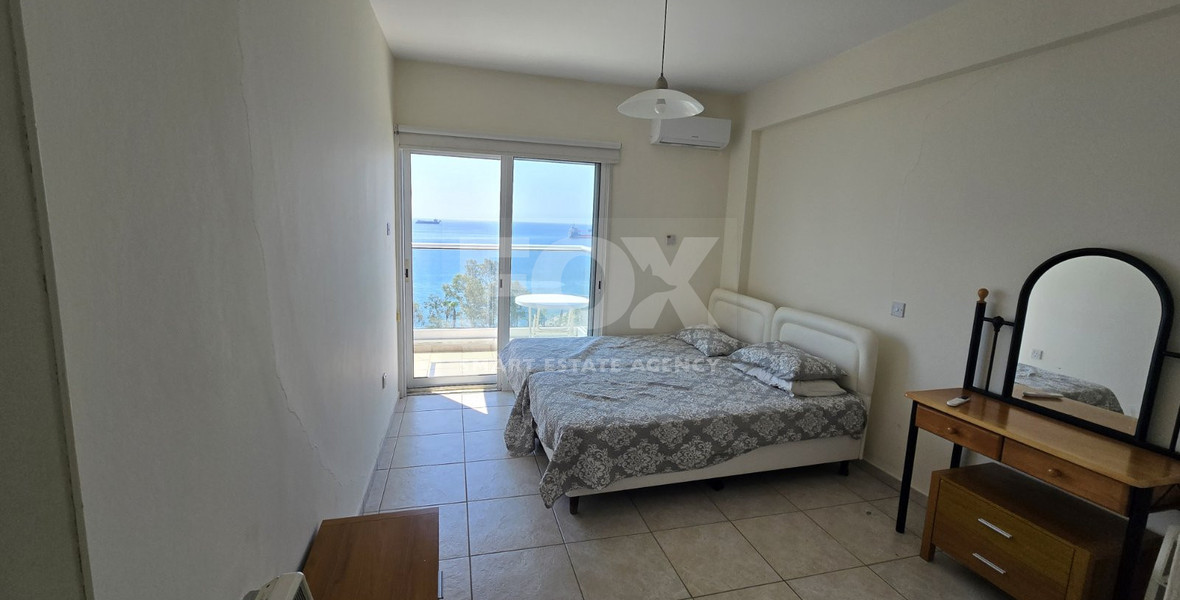Three-Bedroom Seafront Apartment for Rent | Prime Limassol Coastal Road