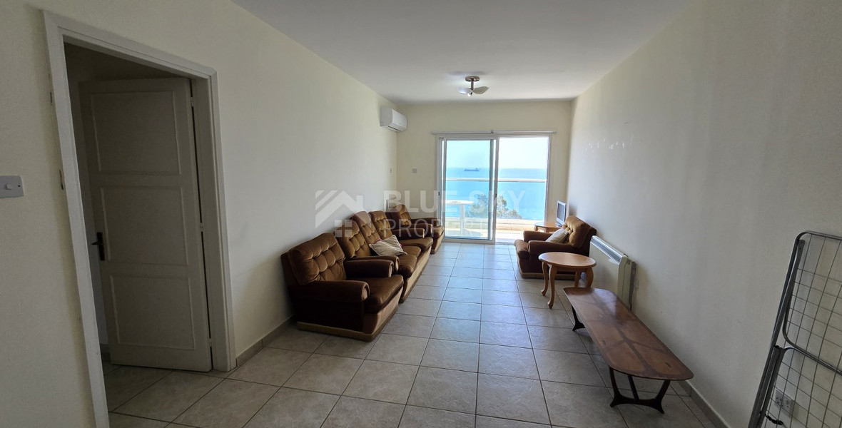Three-Bedroom Seafront Apartment for Rent | Prime Limassol Coastal Road