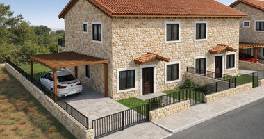 Modern 3-Bedroom Off-Plan Semi-Detached House for sale in Souni-Zanakia, Limassol