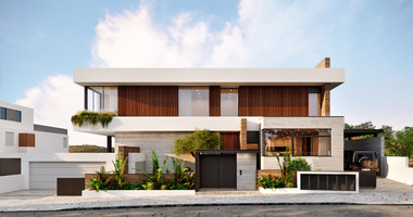 Ultra-Luxury Contemporary Mansion with Panoramic Sea & City Views | Paniotis, Limassol