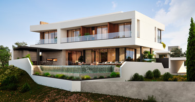 Ultra-Luxury Contemporary Mansion with Panoramic Sea & City Views | Paniotis, Limassol