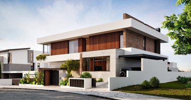 Ultra-Luxury Contemporary Mansion with Panoramic Sea & City Views | Paniotis, Limassol