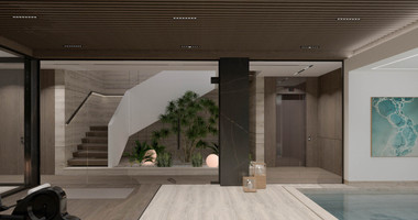 Ultra-Luxury Contemporary Mansion with Panoramic Sea & City Views | Paniotis, Limassol