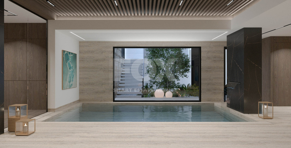 Ultra-Luxury Contemporary Mansion with Panoramic Sea & City Views | Paniotis, Limassol