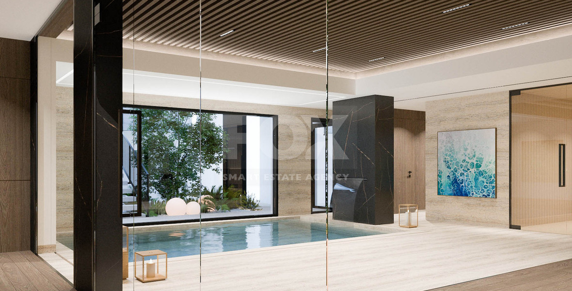 Ultra-Luxury Contemporary Mansion with Panoramic Sea & City Views | Paniotis, Limassol