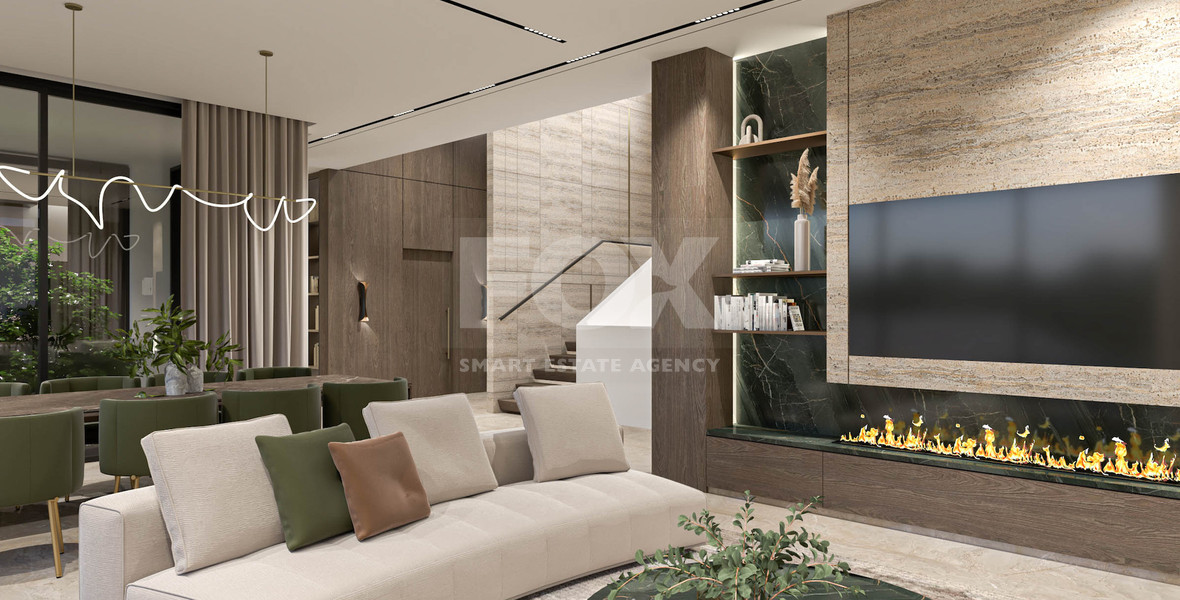Ultra-Luxury Contemporary Mansion with Panoramic Sea & City Views | Paniotis, Limassol