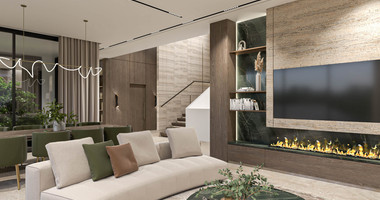 Ultra-Luxury Contemporary Mansion with Panoramic Sea & City Views | Paniotis, Limassol