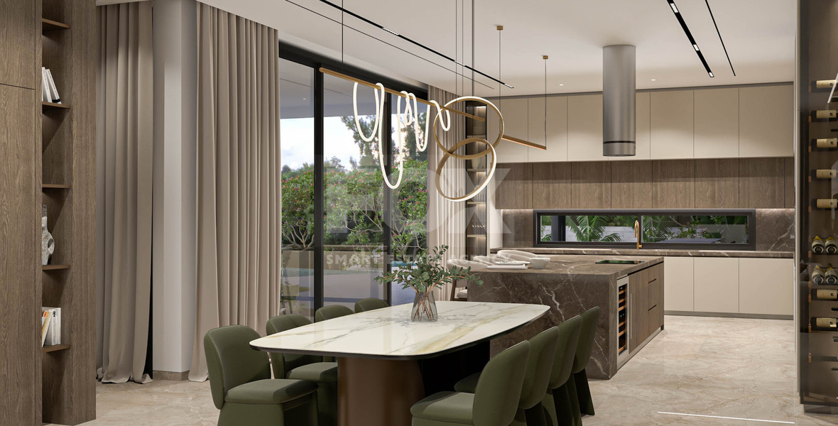 Ultra-Luxury Contemporary Mansion with Panoramic Sea & City Views | Paniotis, Limassol
