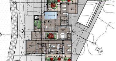 Ultra-Luxury Contemporary Mansion with Panoramic Sea & City Views | Paniotis, Limassol