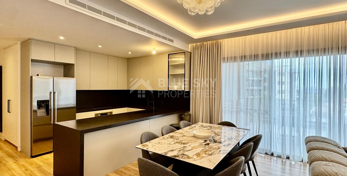 Three-Bedroom Apartment on the 3rd Floor in a Premium Residence – Potamos Germasogeia, Limassol