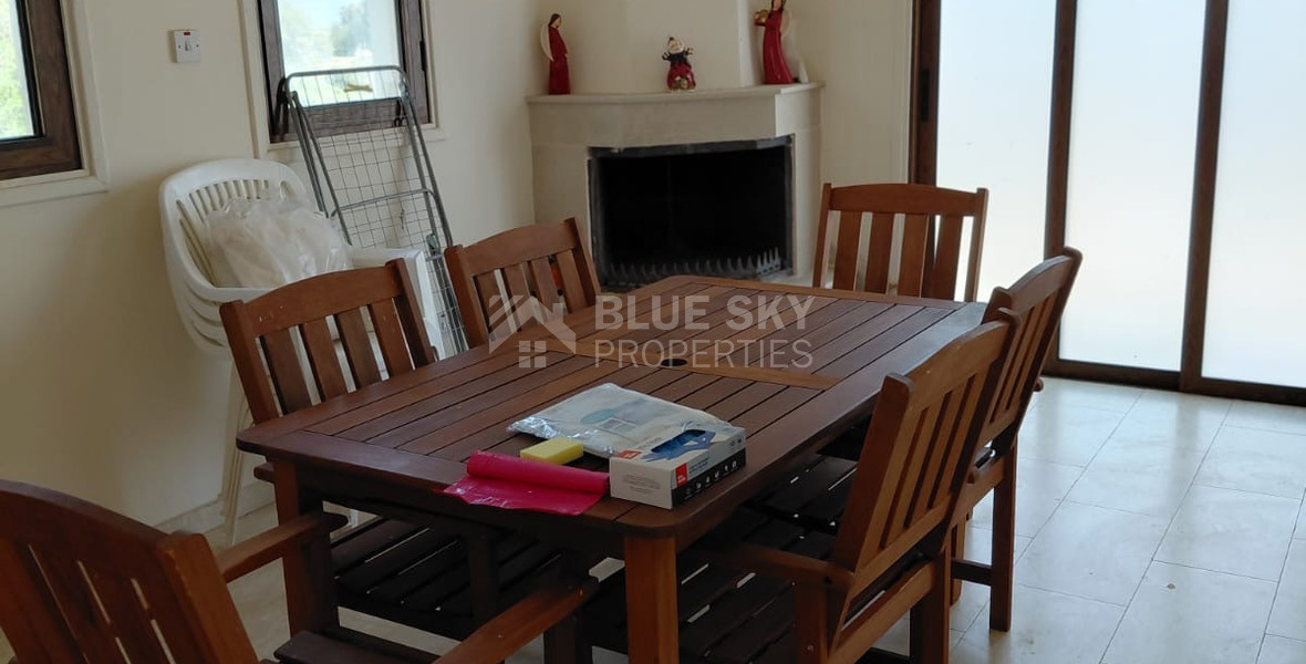 Spacious Four Bedroom Ground Floor House for Sale in Theletra, Paphos
