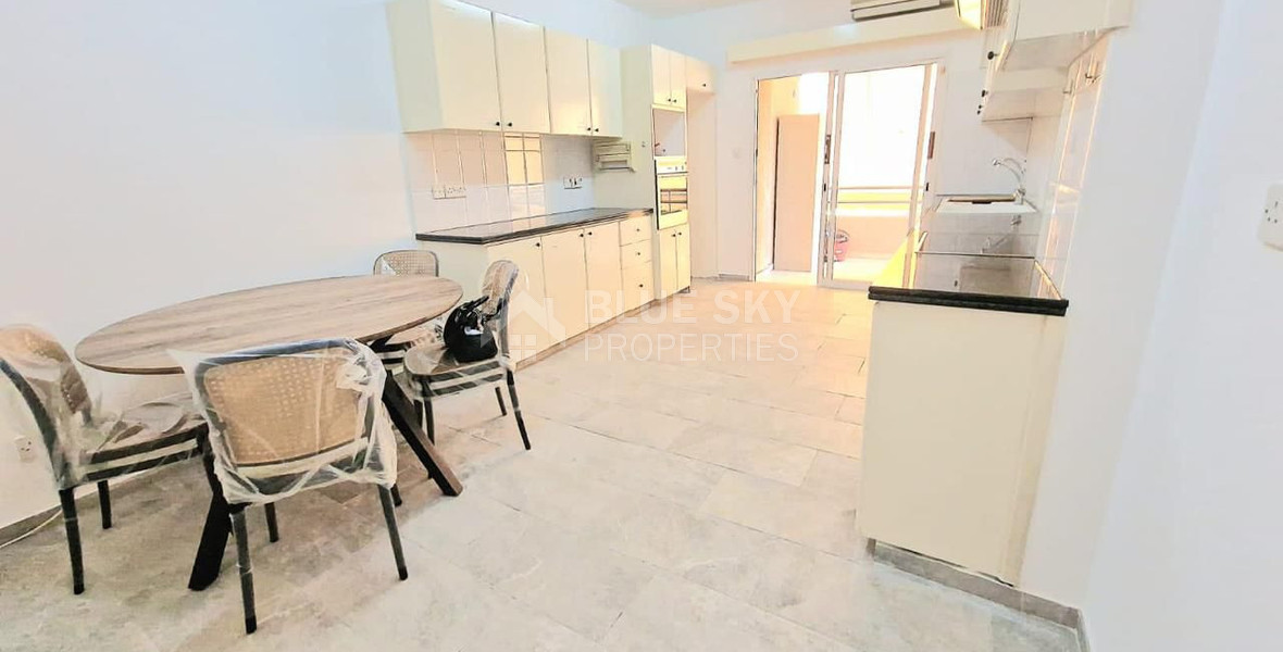 Spacious and Warm Three Bedroom Apartment for Rent a Few Steps from the Seafront in Neapoli