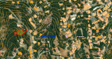 Large Building Plot 1684 m2 in Lush Pano Platres