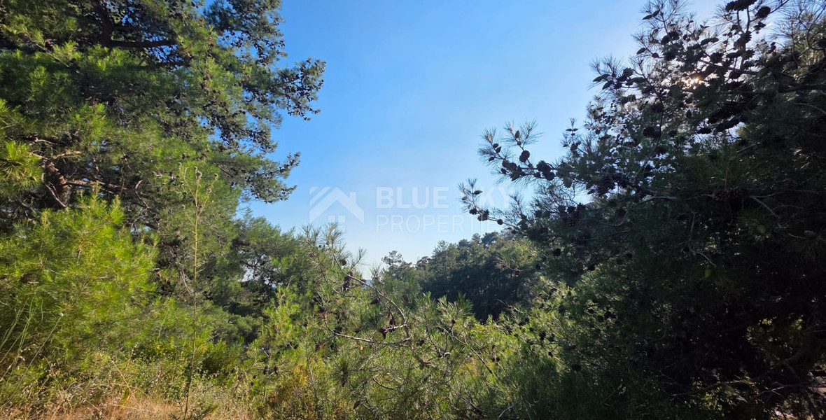 Large Building Plot 1684 m2 in Lush Pano Platres