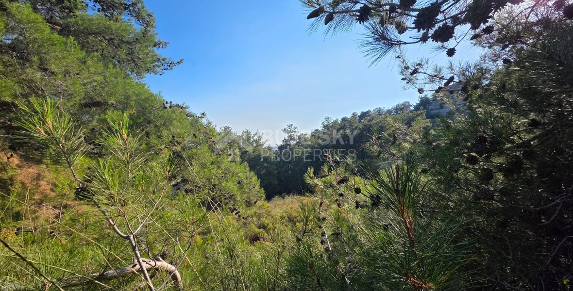 Large Building Plot 1684 m2 in Lush Pano Platres