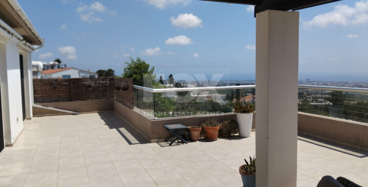 Spacious Three Bedroom Penthouse in Peaceful Mesa Chorio, Paphos for sale