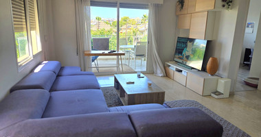 Fully Furnished Two Bedroom Apartment near the sea for Rent in Germasogeia Tourist Area | 90m² with Balcony & Elevator