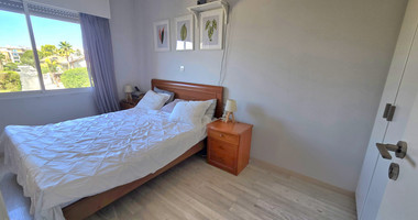 Fully Furnished Two Bedroom Apartment near the sea for Rent in Germasogeia Tourist Area | 90m² with Balcony & Elevator