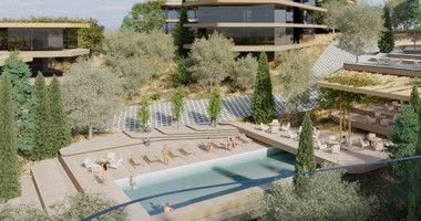 Luxury three bedroom  Contemporary apartment  in Agia Marinouda, Paphos