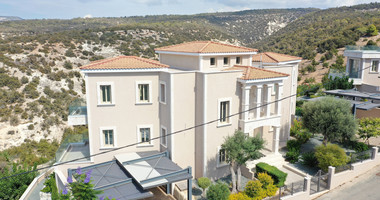 Exclusive Five-Bedroom Villa for Sale with Sea and Mountain Views in Paphos