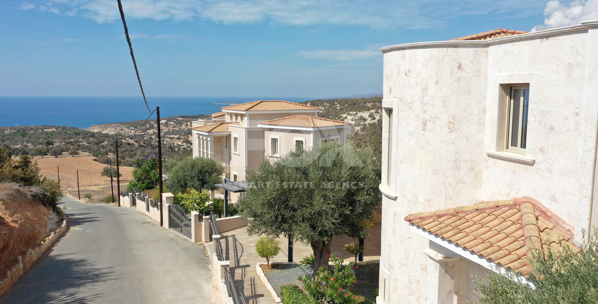 Luxury five Bedroom completed House for Sale in Peyia, Paphos – Stunning Sea Views