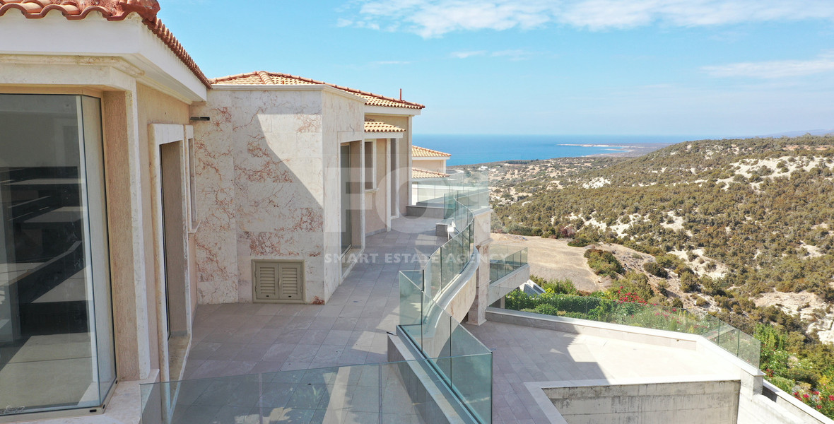Luxury five Bedroom completed House for Sale in Peyia, Paphos – Stunning Sea Views