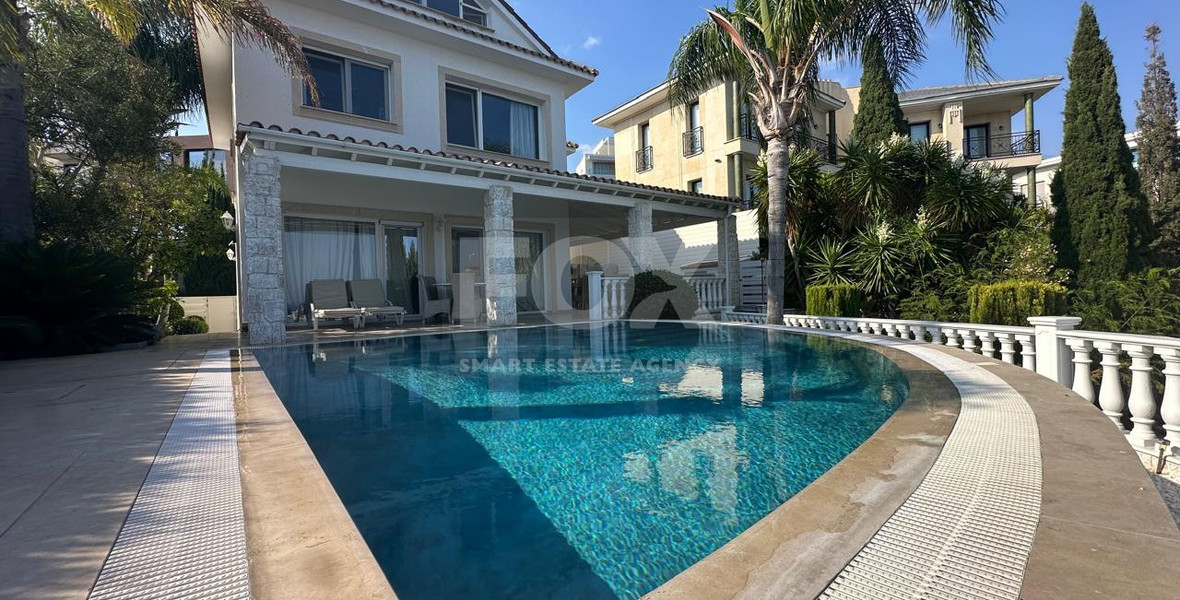 Elegant Four-Bedroom Luxury Detached Villa with Sea Views | Agios Tychon Tourist Area
