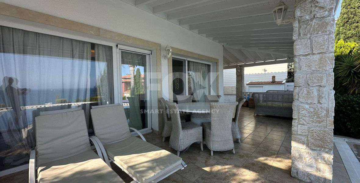 Elegant Four-Bedroom Luxury Detached Villa with Sea Views | Agios Tychon Tourist Area