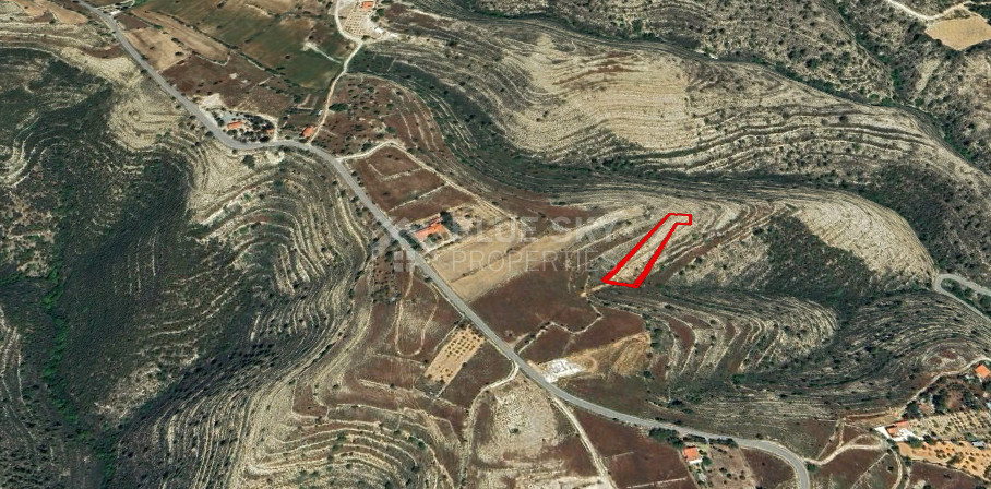 Agricultural Land for Sale in Lofou, Limassol | 2,342 m² Plot with Panoramic Mountain Views