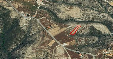 Agricultural Land for Sale in Lofou, Limassol | 2,342 m² Plot with Panoramic Mountain Views